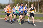 Senior mens 2019 Elswick Harirers Good Friday Road Relay, Newburn, Newcastle. Photo:  David T. Hewitson/Sports for All Pics